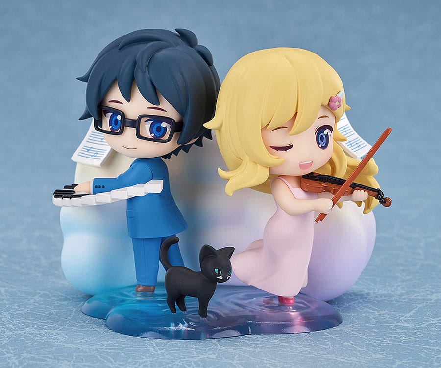 Your Lie in April Minifiguren Qset 2er-Pack Kaori Miyazono & Kosei Arima 9 cm Minifiguren Yokina