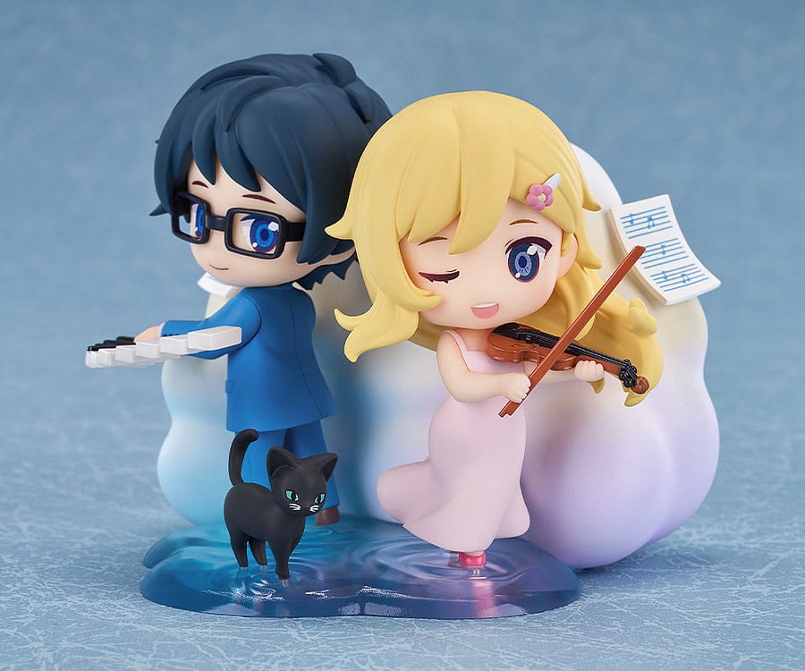 Your Lie in April Minifiguren Qset 2er-Pack Kaori Miyazono & Kosei Arima 9 cm Minifiguren Yokina