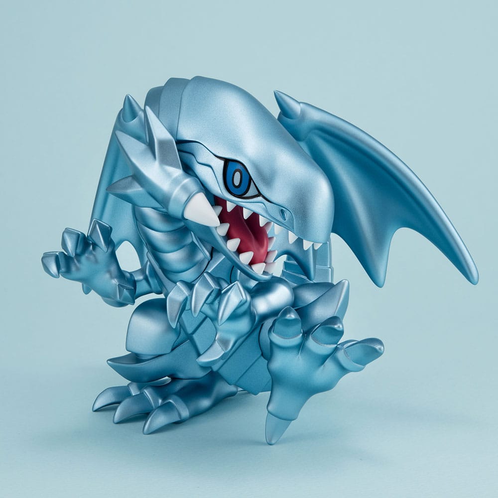 Yu-Gi-Oh! Duel Monsters Megatoon PVC Statue Blue Eyes White Dragon 12 cm Prizefiguren Yokina
