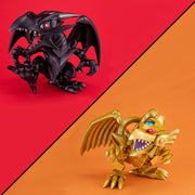 Yu-Gi-Oh! Duel Monsters Megatoon PVC Statue Red Eyes Black Dragon & The Winged Dragon of Ra 13 cm (with gift) Prizefiguren Yokina