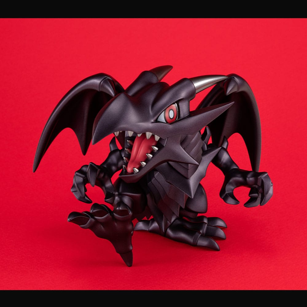 Yu-Gi-Oh! Duel Monsters Megatoon PVC Statue Red Eyes Black Dragon & The Winged Dragon of Ra 13 cm (with gift) Prizefiguren Yokina