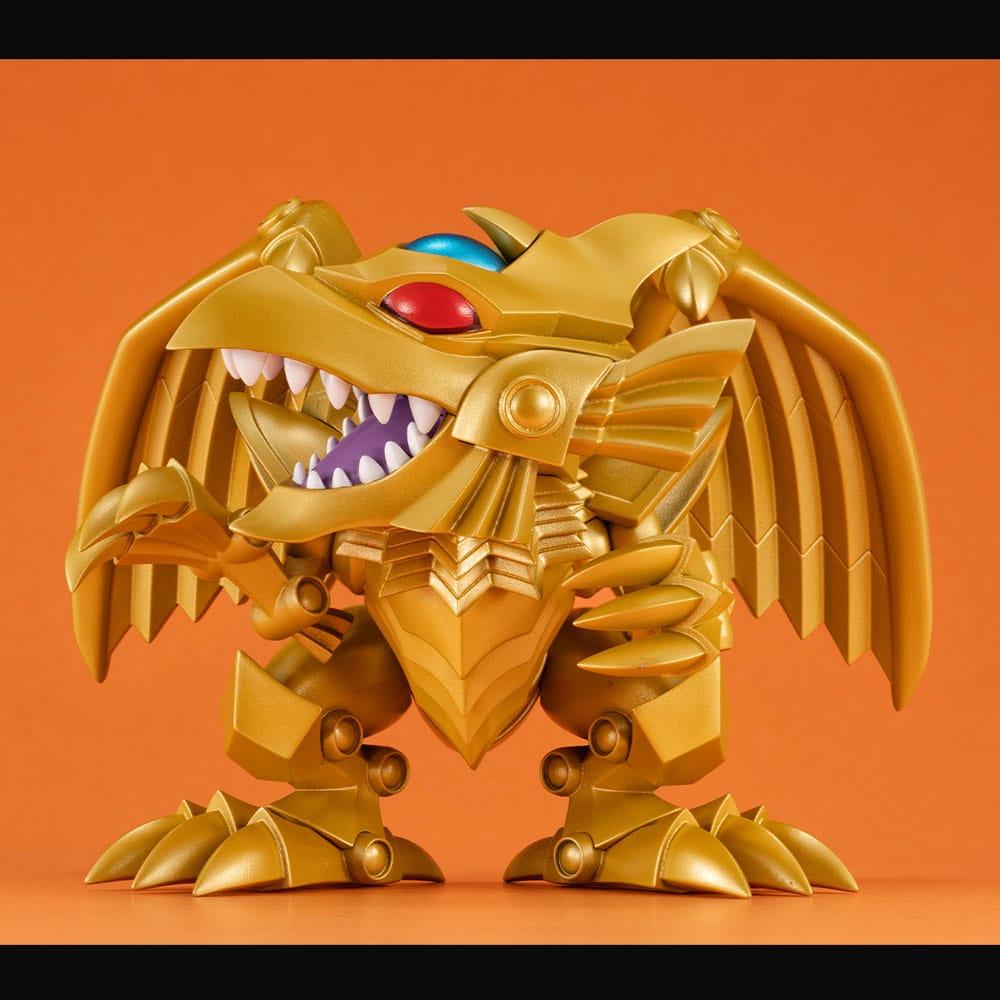 Yu-Gi-Oh! Duel Monsters Megatoon PVC Statue Red Eyes Black Dragon & The Winged Dragon of Ra 13 cm (with gift) Prizefiguren Yokina
