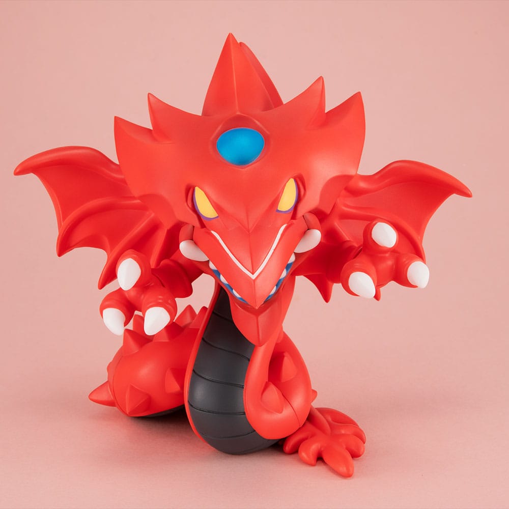 Yu-Gi-Oh! Duel Monsters Megatoon PVC Statue Slifer the Sky Dragon & Dark Magician (with gift) Prizefiguren Yokina