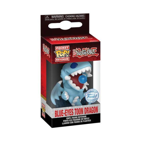 Yu-Gi-Oh! POP! Vinyl Schlüsselanhänger 4 cm Blue-Eyes Toon Dragon Schlüsselanhänger Yokina