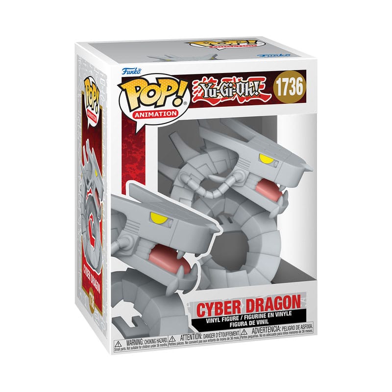 Yu-Gi-Oh! Pop! Animation Vinyl Figur Cyber Dragon 9 cm Funko POP! Yokina