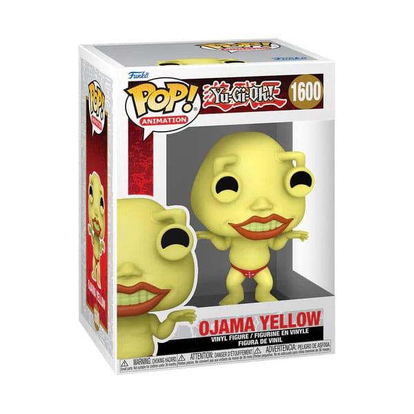 Yu-Gi-Oh! Pop! Animation Vinyl Figur Ojama Yellow 9 cm Funko POP! Yokina