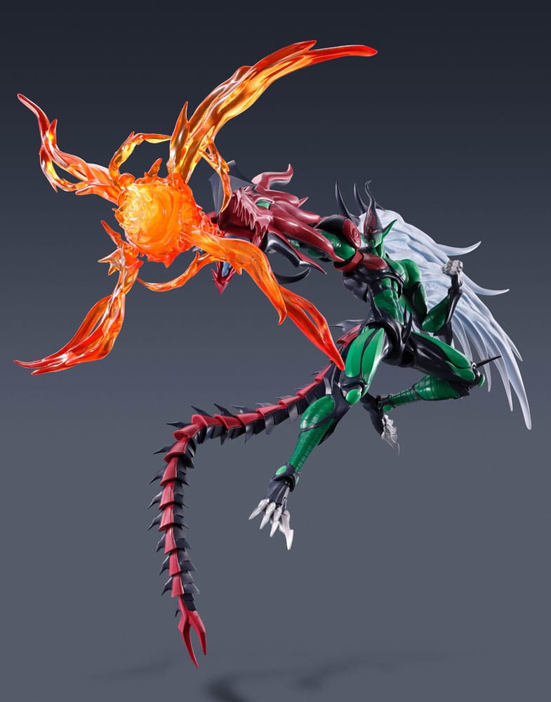 Yu-Gi-Oh! S.H. MonsterArts Actionfigur Elemental Hero Flame Wingman 19 cm Figmas Yokina