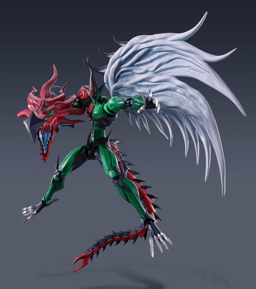 Yu-Gi-Oh! S.H. MonsterArts Actionfigur Elemental Hero Flame Wingman 19 cm Figmas Yokina