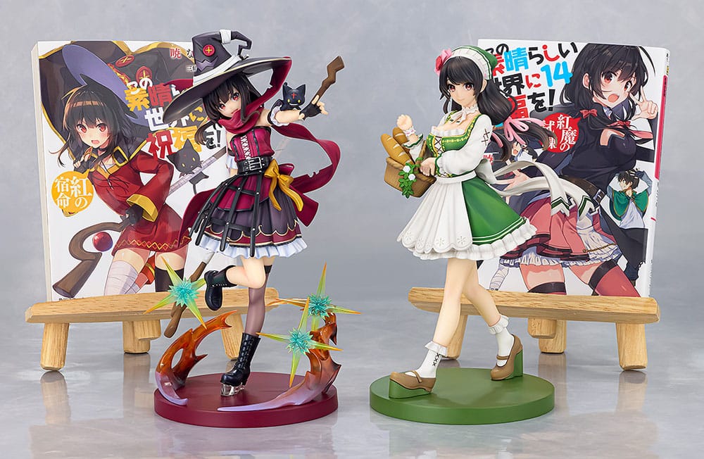 Yunyun: Light Novel 10th Anniversary Ver. PVC Statue 1/7 17 cm Konosuba God's blessing on this wonderful world! Scalefiguren Yokina
