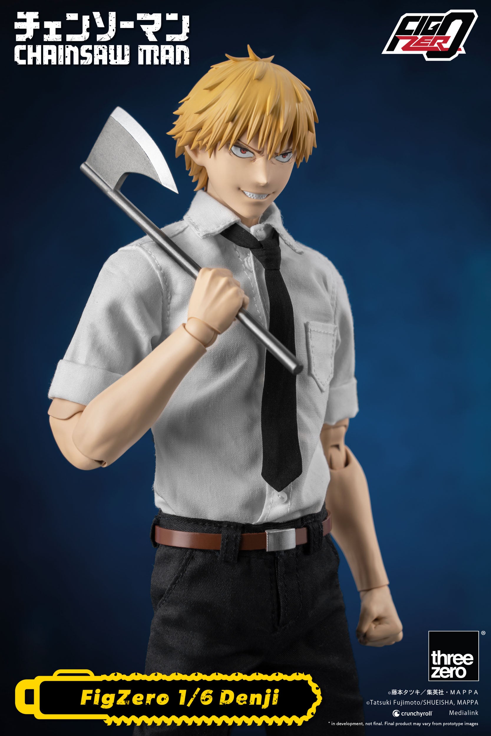 Chainsaw Man FigZero Actionfigur 1/6 Denji 29 cm Figmas Yokina