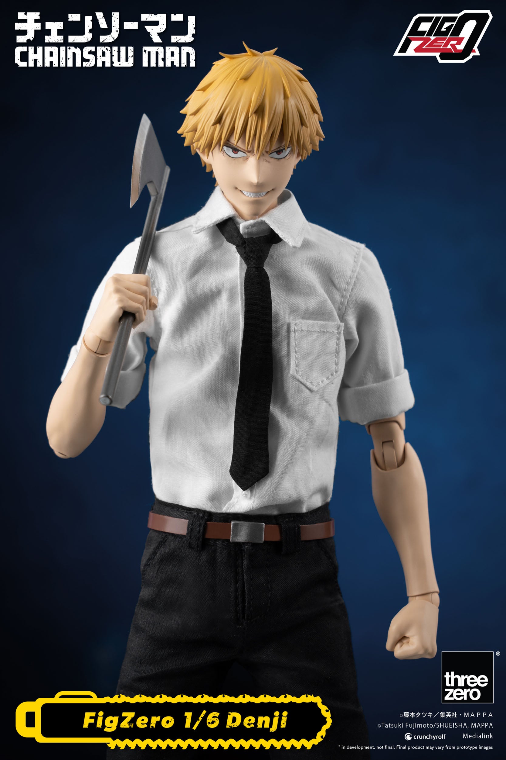 Chainsaw Man FigZero Actionfigur 1/6 Denji 29 cm Figmas Yokina