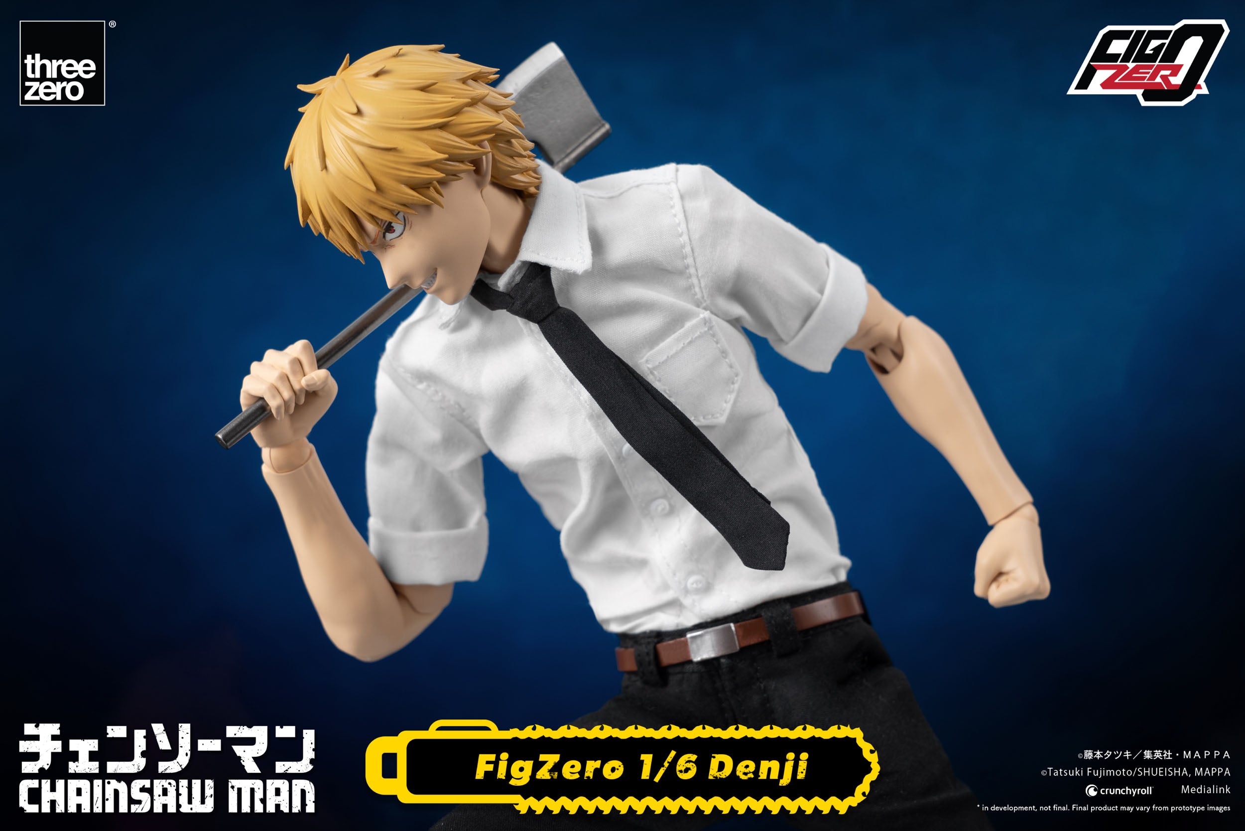 Chainsaw Man FigZero Actionfigur 1/6 Denji 29 cm Figmas Yokina