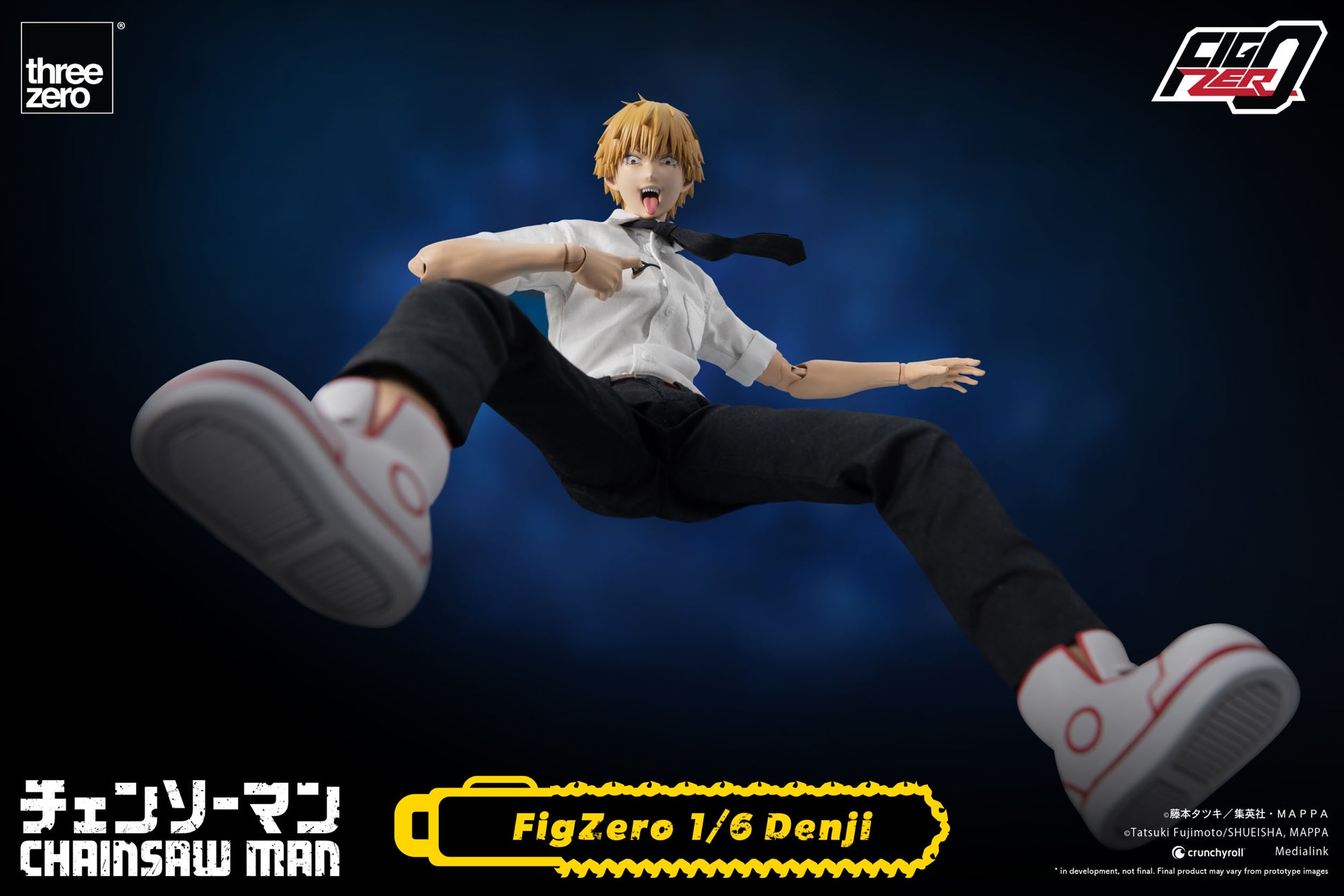 Chainsaw Man FigZero Actionfigur 1/6 Denji 29 cm Figmas Yokina