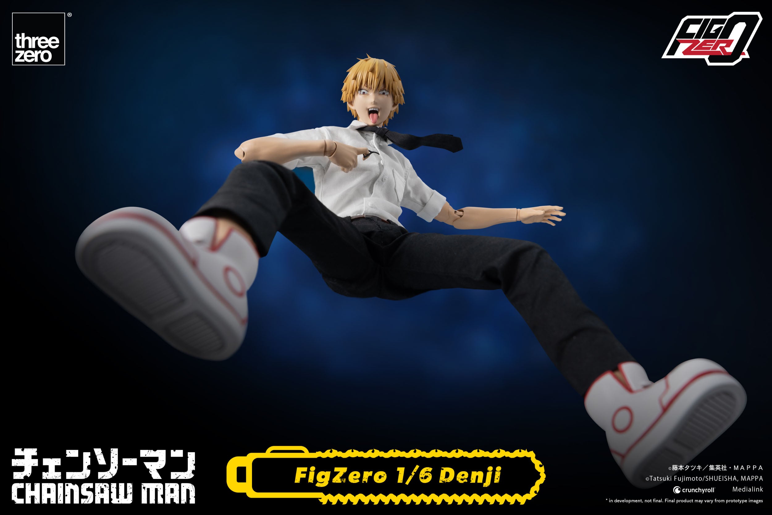 Chainsaw Man FigZero Actionfigur 1/6 Denji 29 cm Figmas Yokina