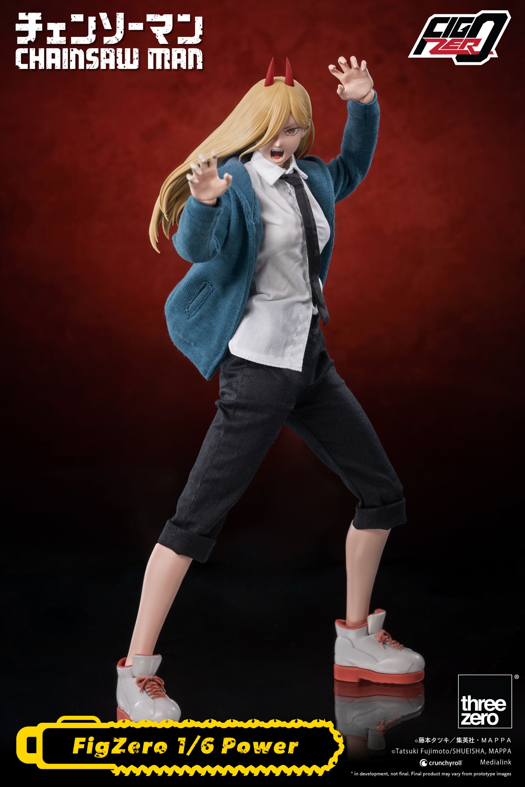 Chainsaw Man FigZero Actionfigur 1/6 Power 28 cm Figmas Yokina