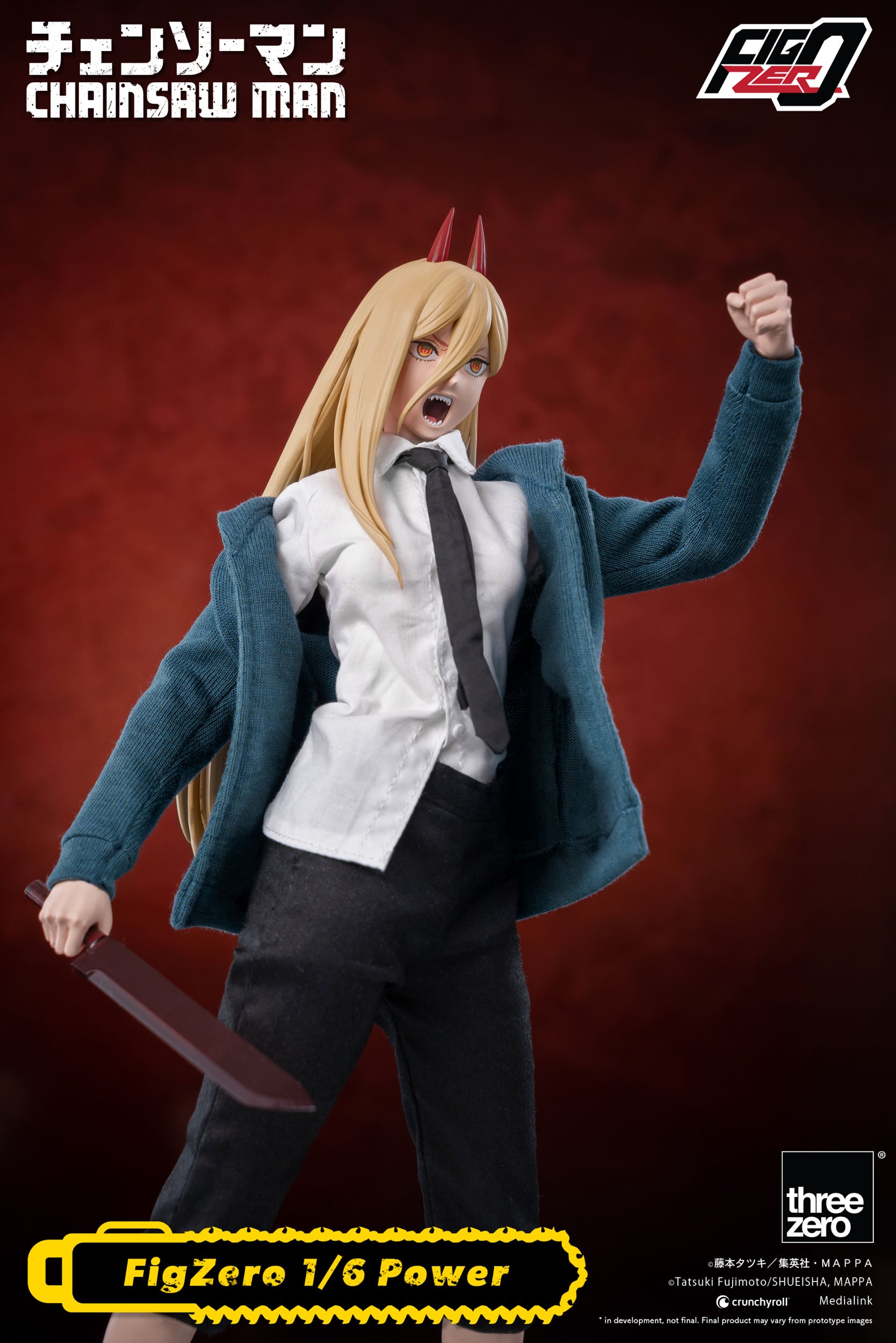Chainsaw Man FigZero Actionfigur 1/6 Power 28 cm Figmas Yokina
