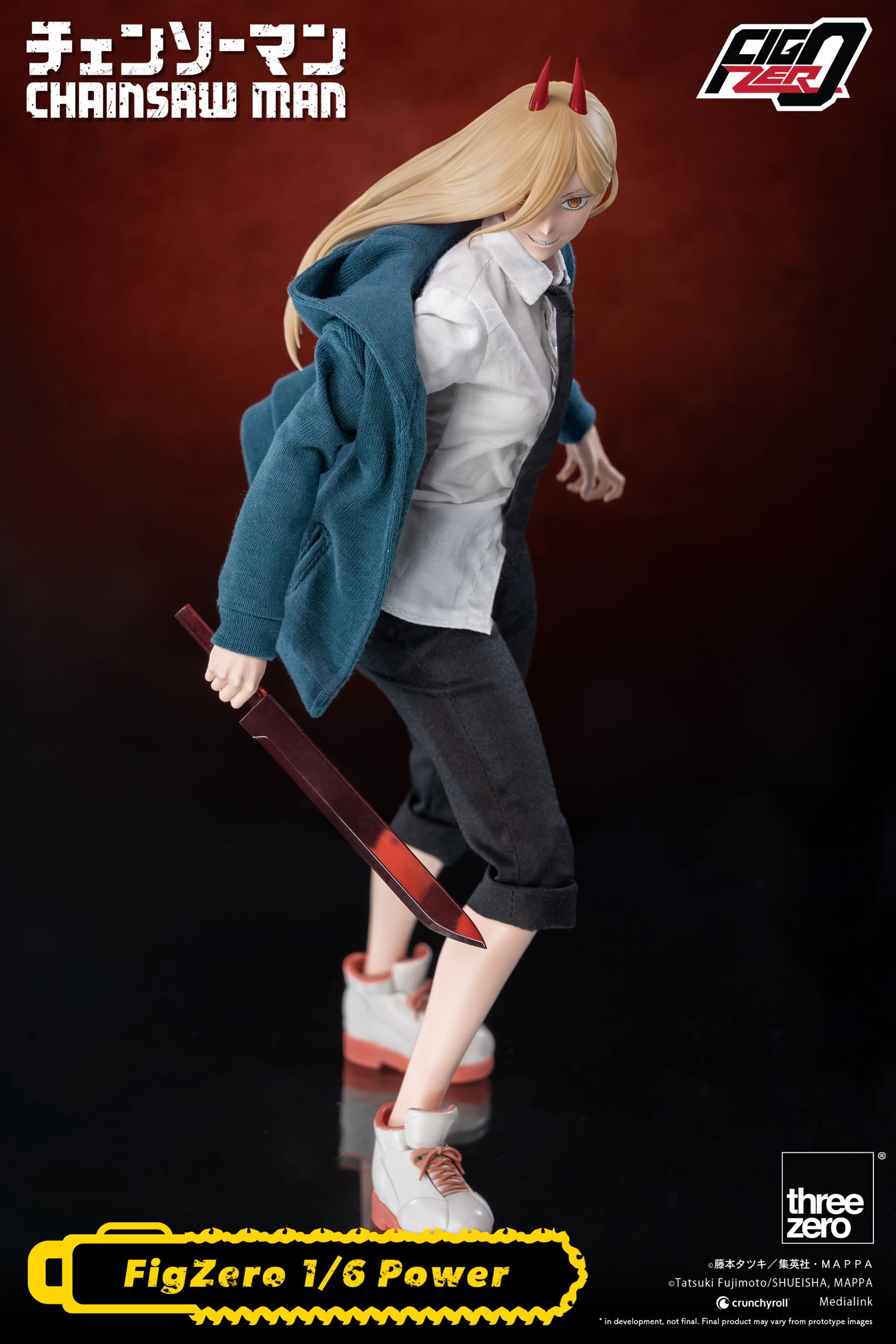 Chainsaw Man FigZero Actionfigur 1/6 Power 28 cm Figmas Yokina