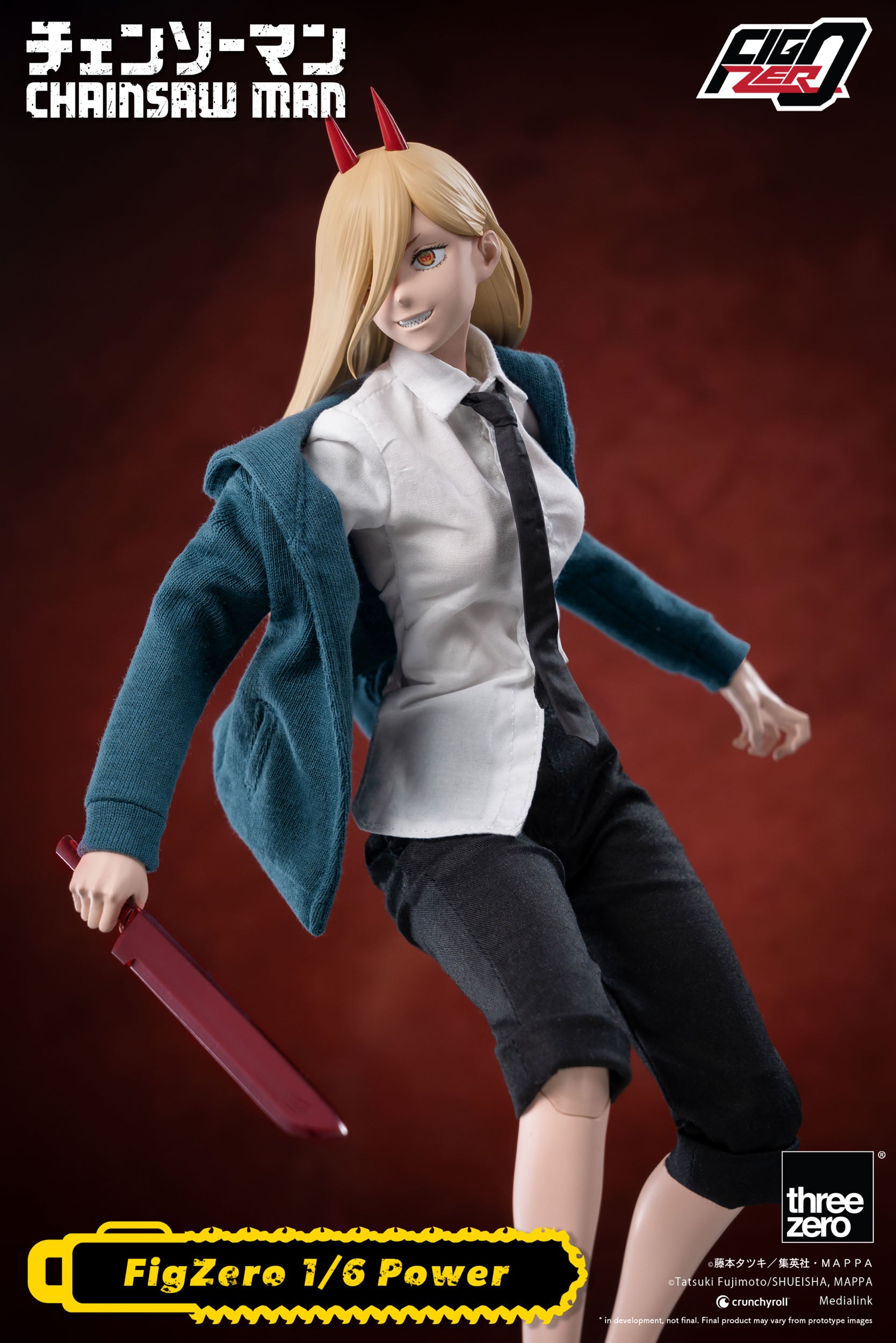 Chainsaw Man FigZero Actionfigur 1/6 Power 28 cm Figmas Yokina