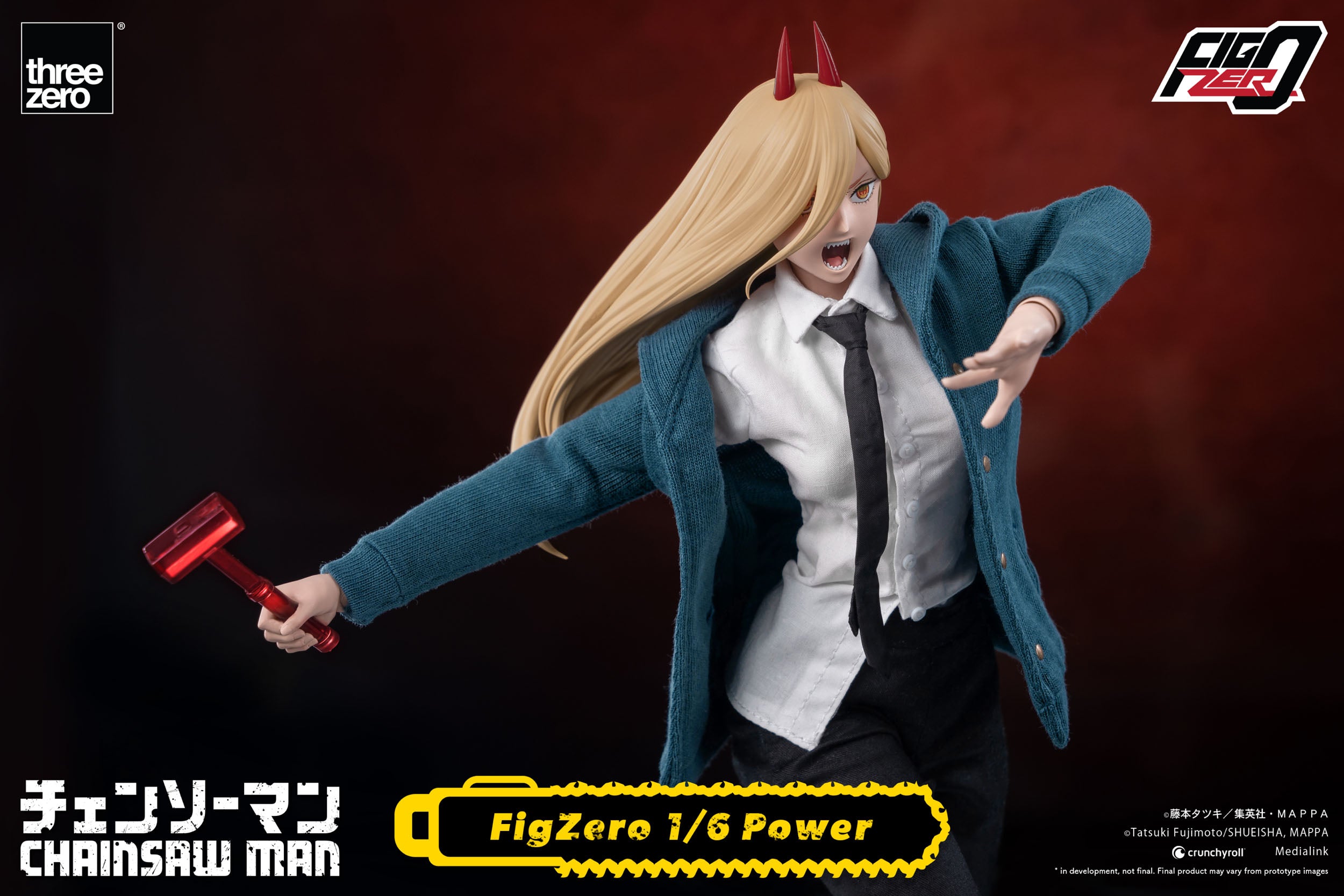 Chainsaw Man FigZero Actionfigur 1/6 Power 28 cm Figmas Yokina