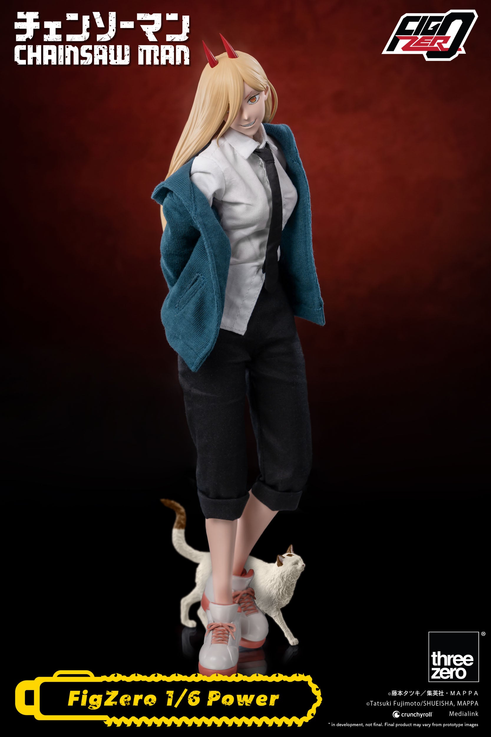 Chainsaw Man FigZero Actionfigur 1/6 Power 28 cm Figmas Yokina