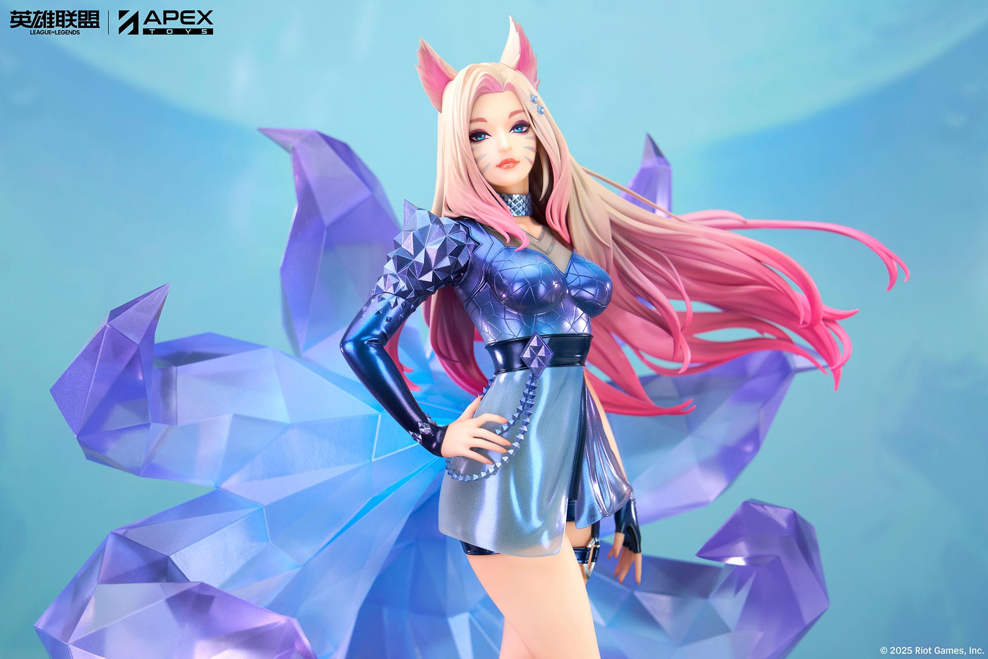 League of Legends PVC Statue 1/7 K/DA ALL OUT Ahri 27 cm