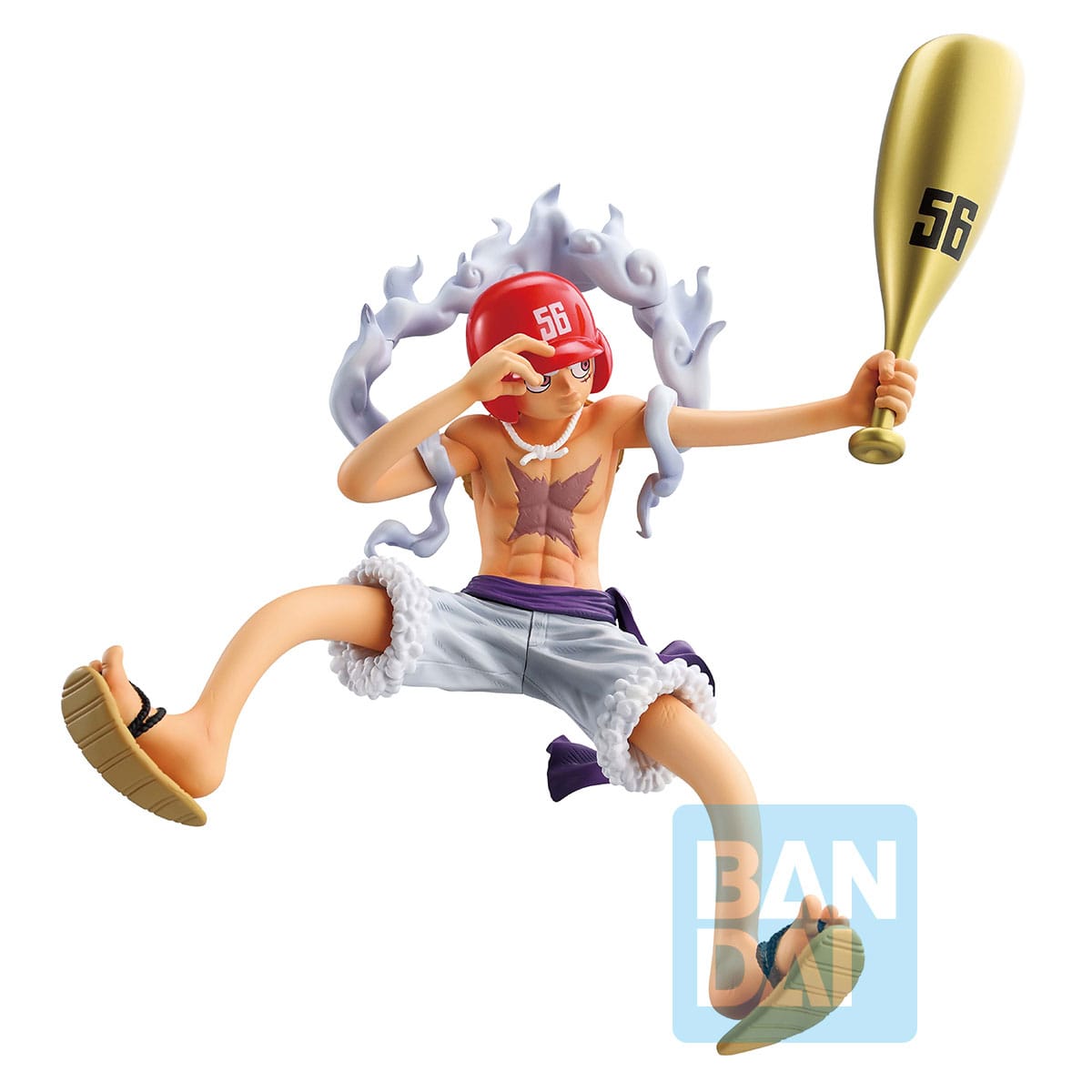 One Piece: The Future of Imagination Ichibansho Masterlise Expiece PVC Statue Monkey D. Luffy Gear 5 Baseball Ver. 20 cm