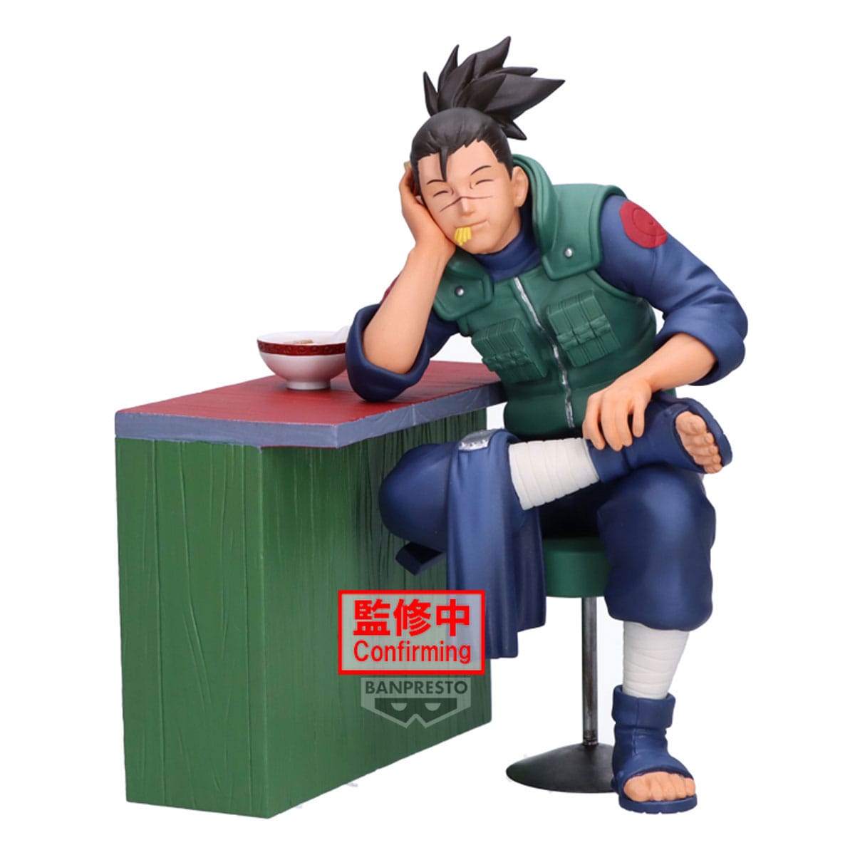 Naruto 72 Series PVC Statue Naruto Uzumaki & Iruka Umino (B: Iruka Umino) 13 cm Prizefiguren Yokina