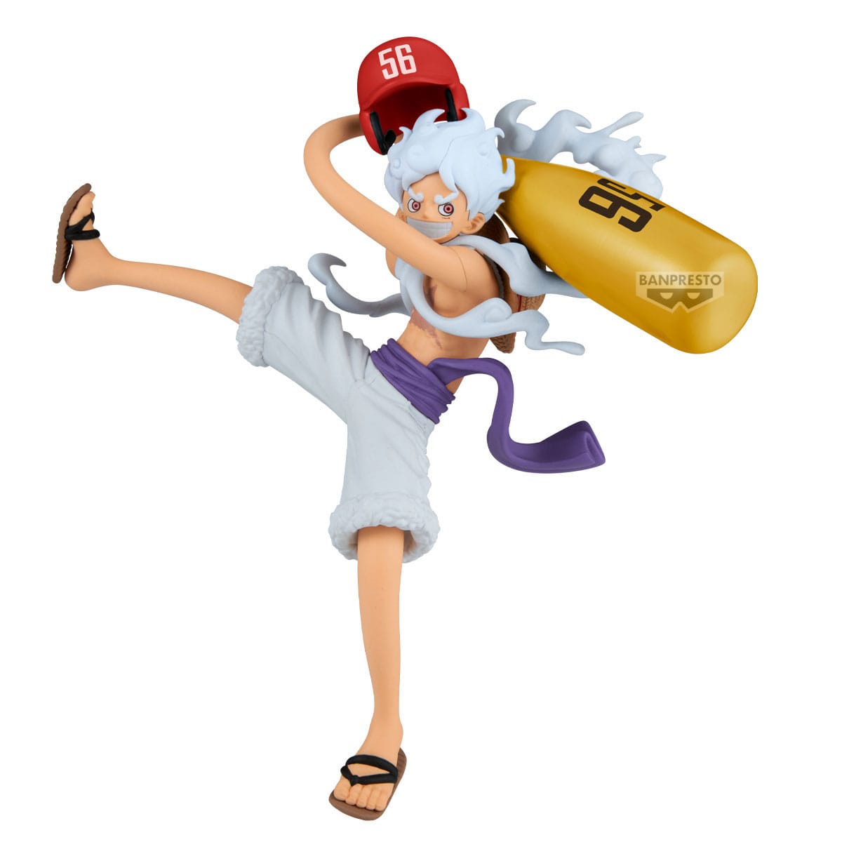 One Piece Battle Record Collection PVC Statue Monkey D. Ruffy Gear5 II 17 cm Prizefiguren Yokina