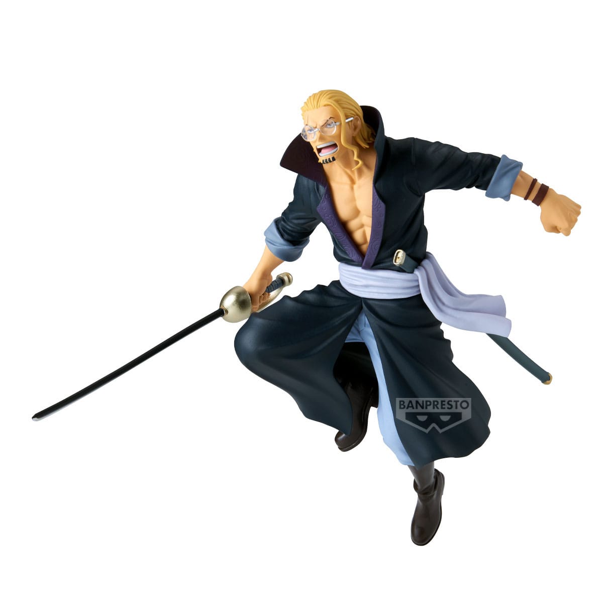 One Piece Battle Record Collection PVC Statue Silvers Rayleigh 16 cm Prizefiguren Yokina