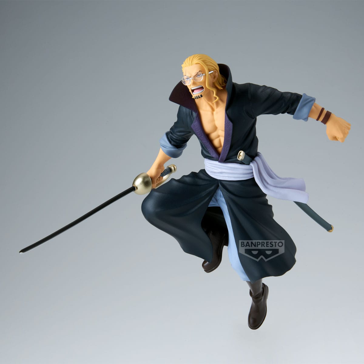 One Piece Battle Record Collection PVC Statue Silvers Rayleigh 16 cm Prizefiguren Yokina