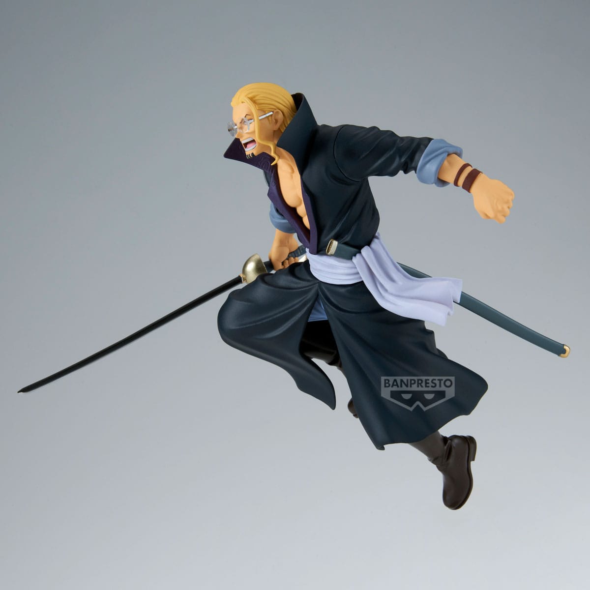 One Piece Battle Record Collection PVC Statue Silvers Rayleigh 16 cm Prizefiguren Yokina