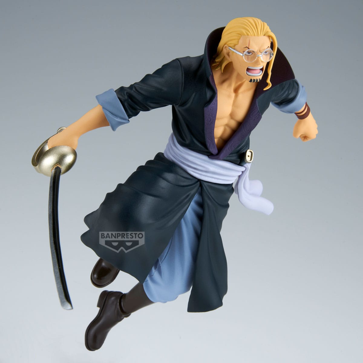 One Piece Battle Record Collection PVC Statue Silvers Rayleigh 16 cm Prizefiguren Yokina