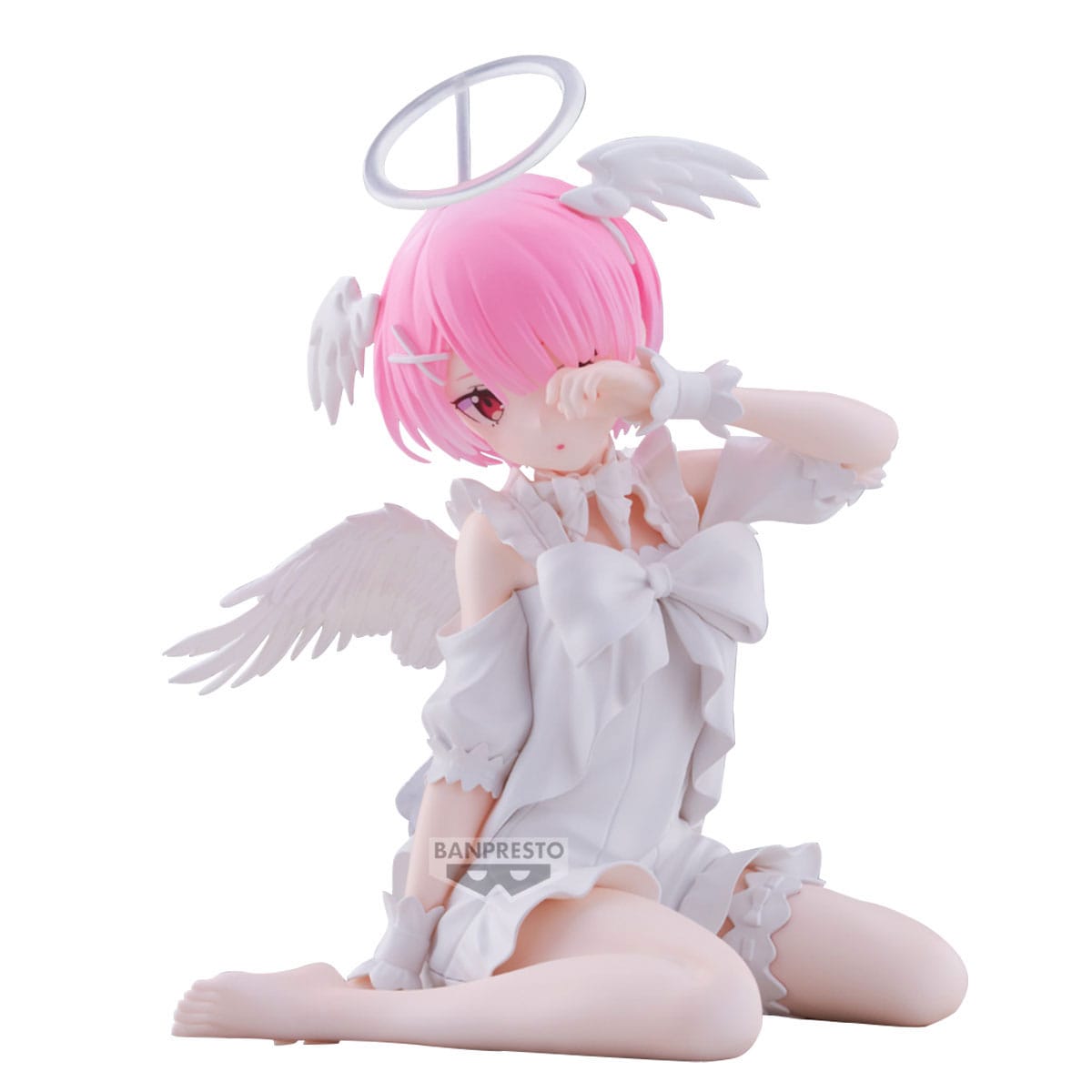 Re:Zero Starting Life in Another World Relax Time PVC Statue Ram Sweet Angel 13 cm Prizefiguren Yokina