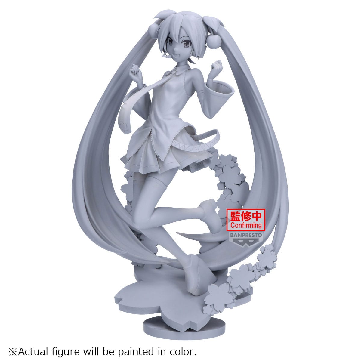Hatsune Miku Banpresto Evolve PVC Statue Sakura Miku 23 cm Prizefiguren Yokina