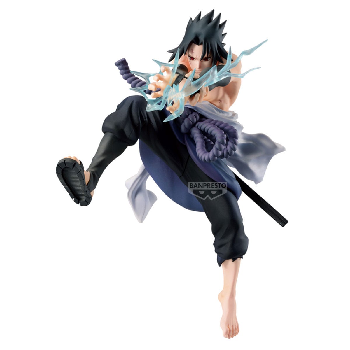 Naruto 72 Series Vibration Stars PVC Statue Sasuke Uchiha 18 cm Prizefiguren Yokina