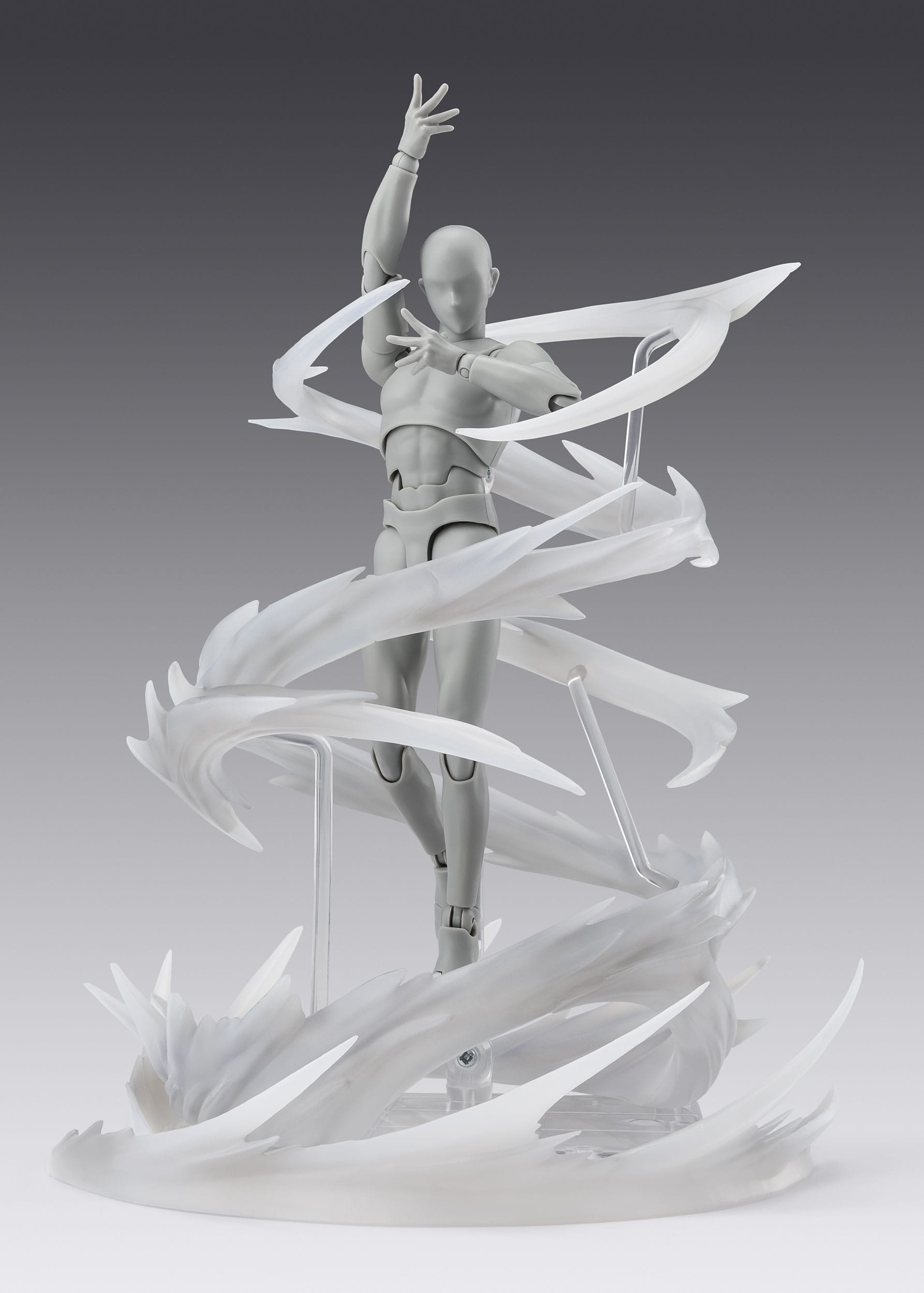 Tamashii Effect Actionfiguren-Zubehör Wind White for S.H. Figuarts Figurenzubehör Yokina