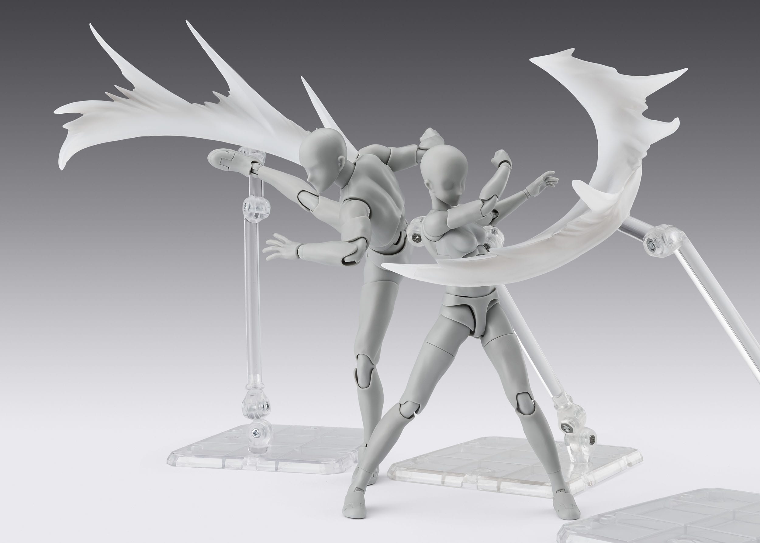 Tamashii Effect Actionfiguren-Zubehör Wind White for S.H. Figuarts Figurenzubehör Yokina