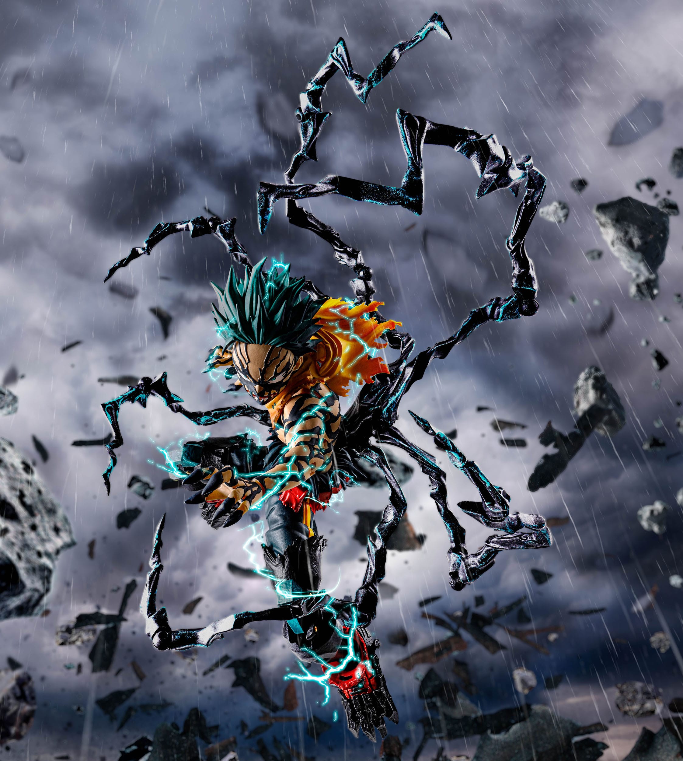 My Hero Academia S.H. Figuarts Actionfigur Deku Overlay 14 cm Figmas Yokina