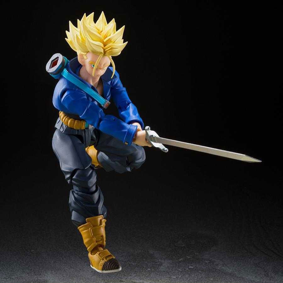 Dragon Ball Z S.H. Figuarts Actionfigur Super Saiyan Trunks The Boy from the Future 14 cm Figmas Yokina