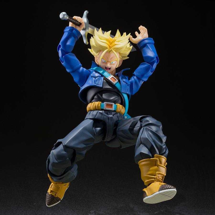 Dragon Ball Z S.H. Figuarts Actionfigur Super Saiyan Trunks The Boy from the Future 14 cm Figmas Yokina