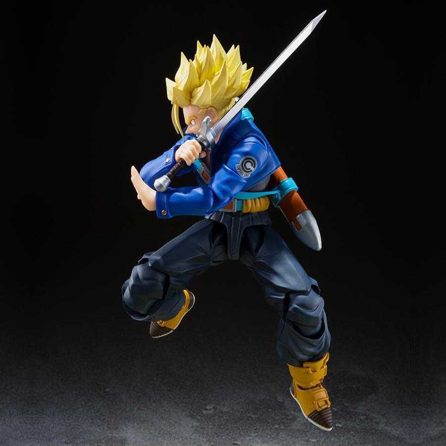 Dragon Ball Z S.H. Figuarts Actionfigur Super Saiyan Trunks The Boy from the Future 14 cm Figmas Yokina