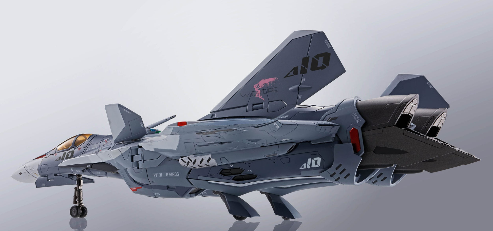 Macross Delta 10th Anniv. DX Chogokin Actionfigur VF-31A Kairos 26 cm Figmas Yokina