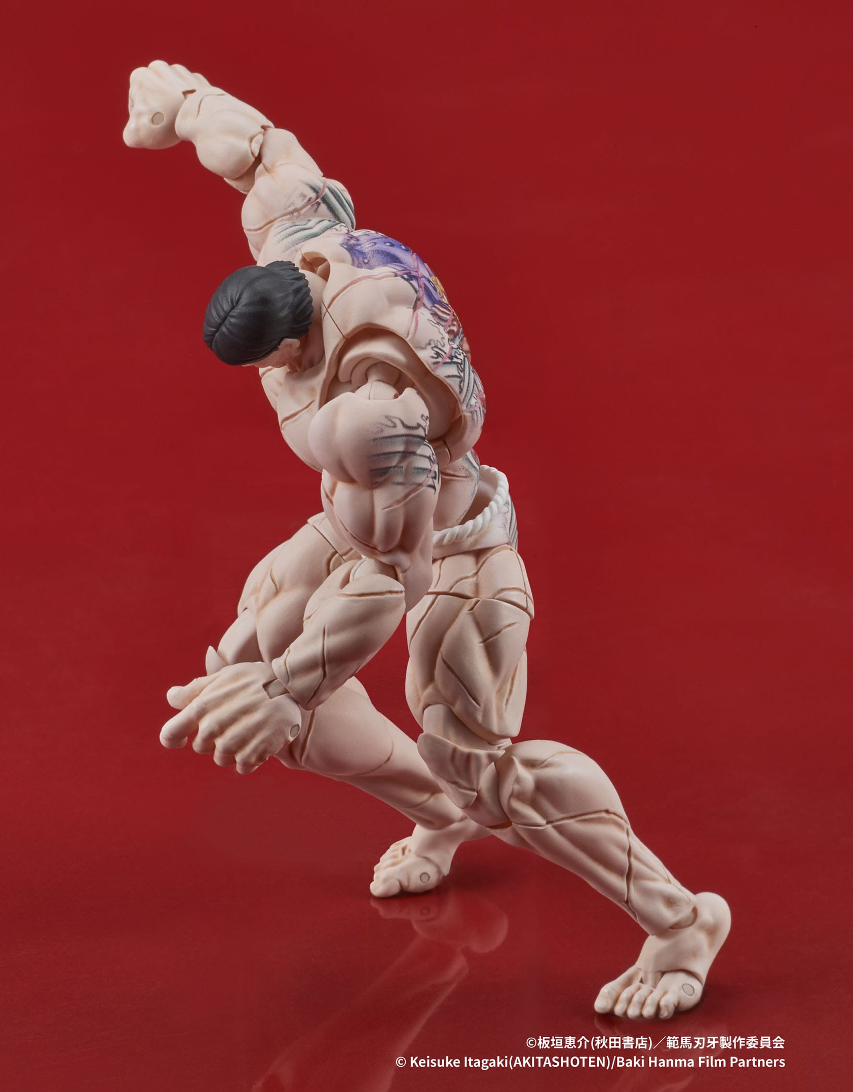 Baki Hanma Digaction Actionfigur Kaoru Hanayama 7 cm Figmas Yokina