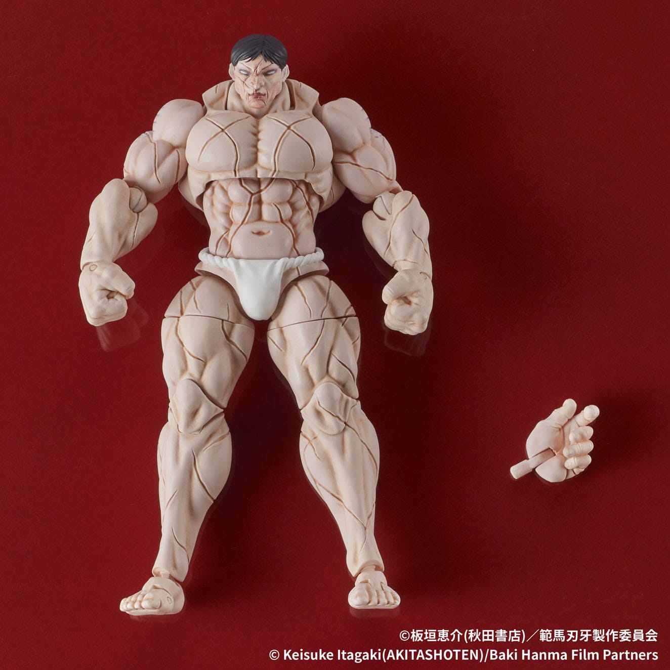 Baki Hanma Digaction Actionfigur Kaoru Hanayama 7 cm Figmas Yokina