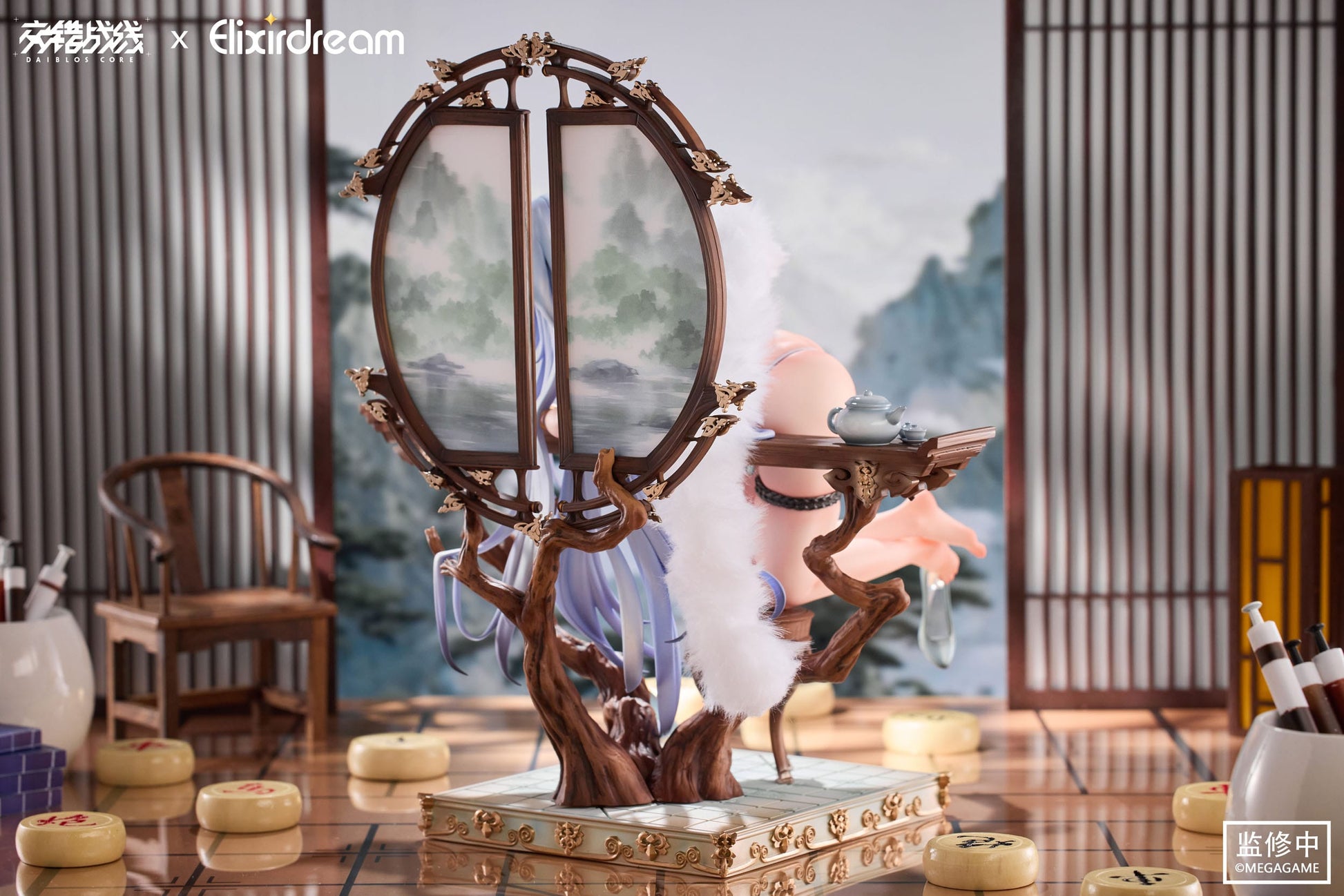 Daiblos Core PVC Statue 1/6 Zeus Chess Dream Ver. 32 cm Scalefiguren Yokina