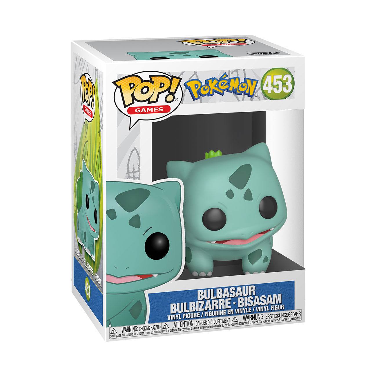 Pokémon POP! Games Vinyl Figur Bisasam (EMEA) 9 cm Funko POP! Yokina