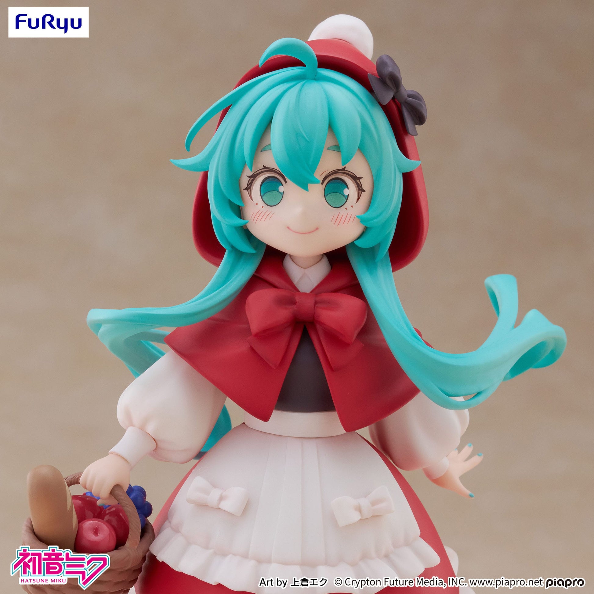 Hatsune Miku Desktop Fairy PVC Statue Hatsune Miku Little red riding hood Ver. 16 cm Prizefiguren Yokina
