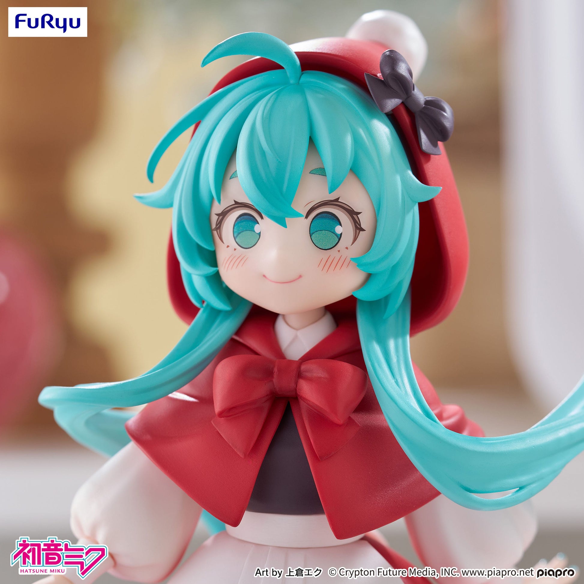 Hatsune Miku Desktop Fairy PVC Statue Hatsune Miku Little red riding hood Ver. 16 cm Prizefiguren Yokina