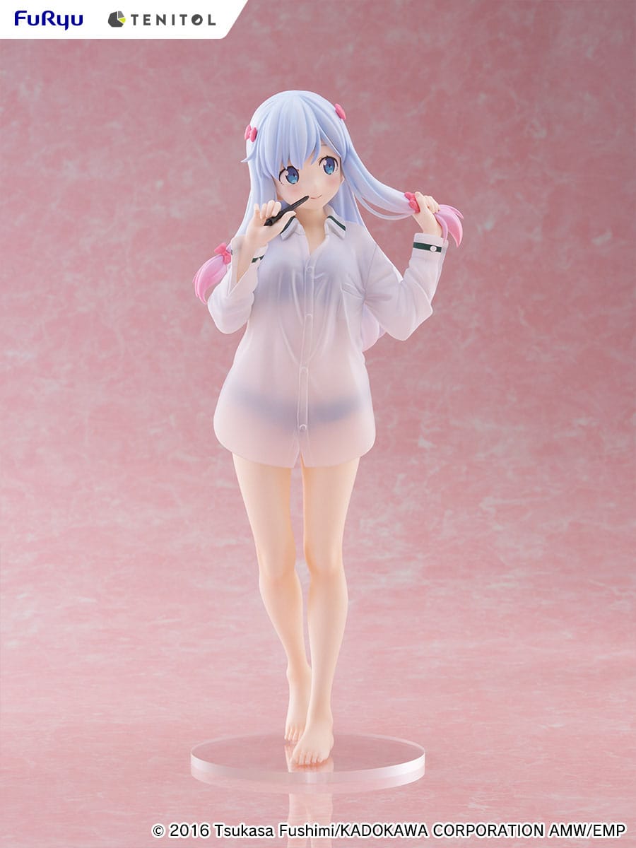 Eromanga Sensei Tenitol Tall PVC Statue Sagiri Izumi Shirts Ver. 30 cm Prizefiguren Yokina