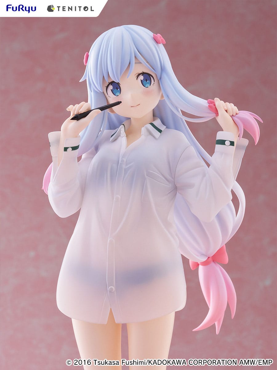 Eromanga Sensei Tenitol Tall PVC Statue Sagiri Izumi Shirts Ver. 30 cm Prizefiguren Yokina